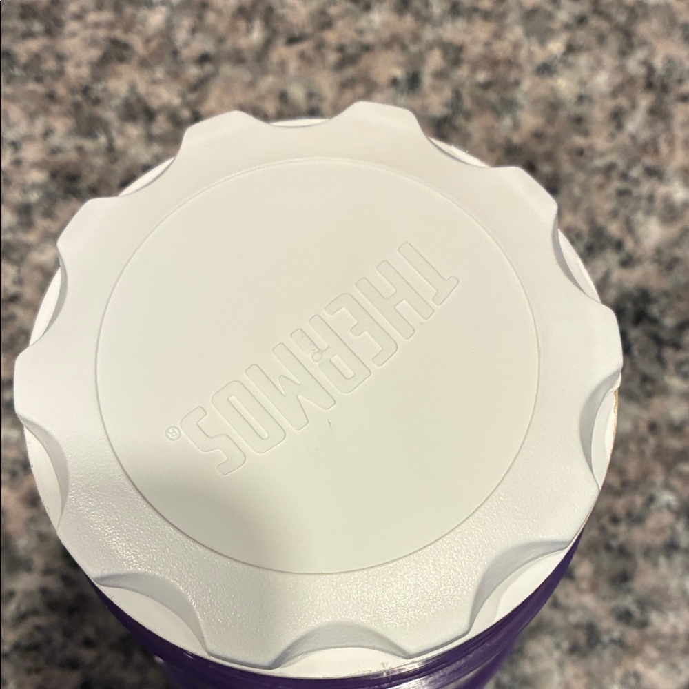 Thermos Purple Insulated Food Jar with Carry Handle - Picture 3 of 4